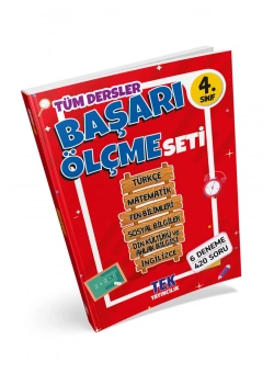 Tüm Dersler  4 .Sınıf  Başarı Ölçme Seti  Tandem
