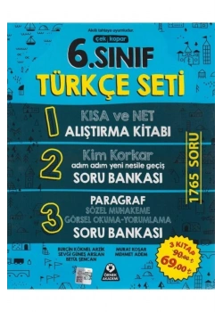 6.Sınıf Türkçe Seti Örnek Akademi