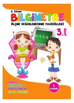 Gendaş 3.Sınıf 2.Dönem Tüm Dersler Bilgimetre Ölçme Değerlendirme