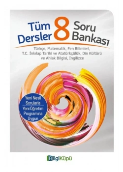 8.Sınıf Tüm Dersler Soru Bankası Bilgi Küpü