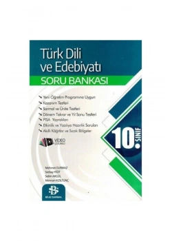 10.Sınıf Türk Dili Edebiyatı Soru Bankası Bilgi Sarmalı