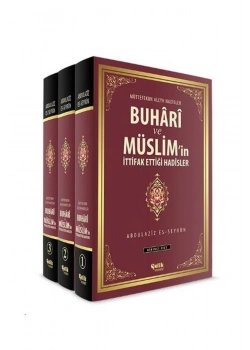 Buhari Müslimin İttifak Ettiği Hadisler 3 Cilt Abdülaziz Esseyrun  Çelik Yayın