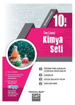 Çap  10.Sınıf Kimya Seti Fen Liseleri