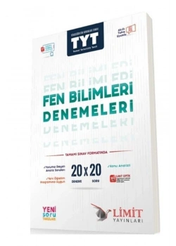 Limit Tyt Fen Bilimleri 20X20 Denemeleri