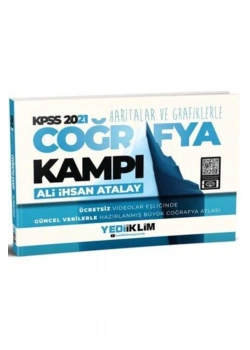 2021 Kpss Haritalar Ve  Grafiklerle Coğrafya Kampı  Yediiklim