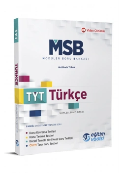 Tyt Türkçe Modüler Soru Bankası Eğitim Vadisi