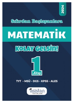 Asistan Yeni Başlayanlara Matematik 1.Kitap Kolay Gelsin