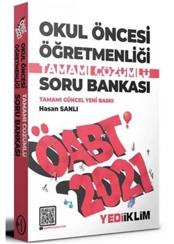 Öabt 2021 Okul Öncesi Öğretmenliği Çözümlü Soru Bankası Yediiklim