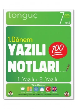 Tonguç 7.Sınıf 1.Dönem Yazılı Notları