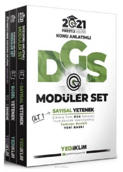 Dgs 2021 Sayısal Modüler Set Yediiklim