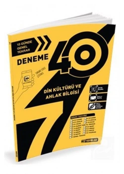 7.Sınıf Din Kültürü 40 Deneme Hızyayın