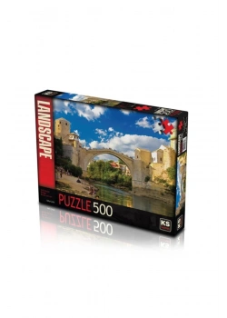 Ks Games Puzzle 500 Old Monster Brıdge Bosna Hersek