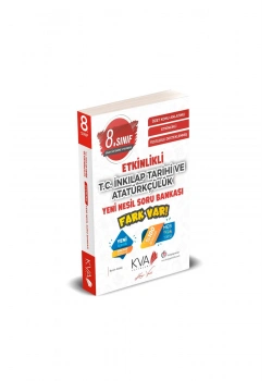 8.Sınıf Etkinlikli  İnkılap Tarihi Yeni Nesil Soru Bankası  Koray Varol Akademi