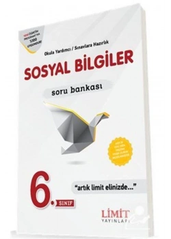 6.Sınıf Sosyal Bilgiler Soru Bankası Limit