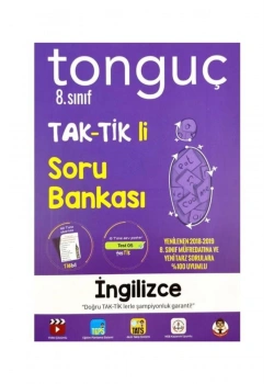 8.Sınıf İngilizce Taktikli Soru Bankası   Tonguç