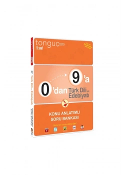 Tonguç 0 Dan 9 A Türk Dili Edebiyatı Konu Anlatım Soru Bankası