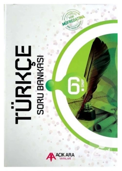 *Kampanya*6.Sınıf Türkçe Soru Bankası Açıkara