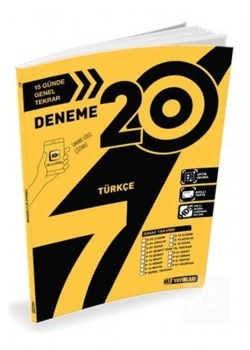 7.Sınıf Türkçe 20 Deneme Hız Yayın
