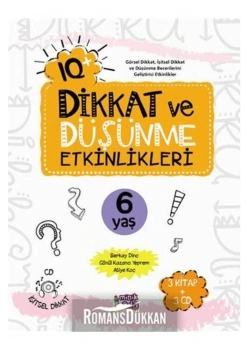 Iq Dikkat Düşünme Etkinlikleri 3 Kitap 6 Yaş Erdem