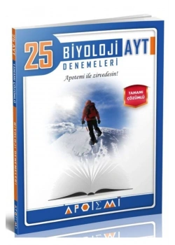 Apotemi Ayt Biyoloji 25 Deneme