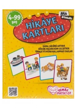 Beceri Zeka Oyunu 4-99 Yaş Hikaye Kartları