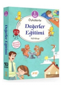 1.Sınıf Öykülerle Değerler Eğitimi 10 Kitap Yuva Yayın