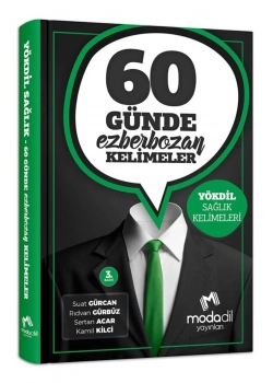 Modadil 60 Günde Yökdil Sağlık Kelimeleri