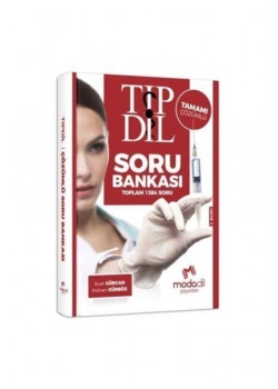 Tıpdil Çözümlü Soru Bankası 1384 Soru  Modadil
