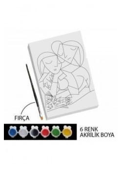Kumtoys Canvas Tuval Boyama Seti