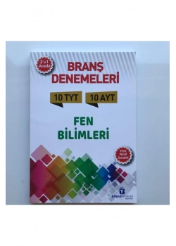 Başarıyorum Tyt Ayt Fen Bilimleri Branş Denemeleri
