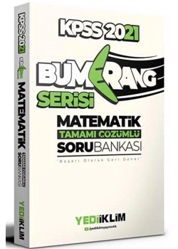 2021 Kpss Bumerang Serisi Matematik Çözümlü Soru Bankası Yediiklim