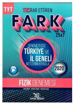 Tyt Fizik 25X7 Denemesi Yayındenizi