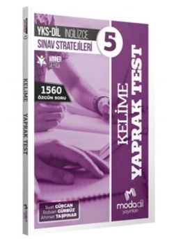 Modadil Yks Dil İngilizce 5 Kelime Yaprak Test