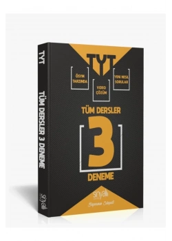 Sinyal Tyt Tüm Dersler 3 Deneme