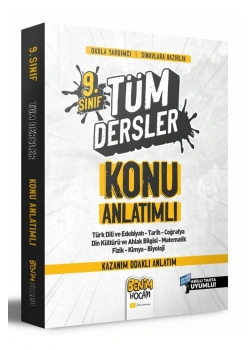 9.Sınıf Tüm Dersler Konu Anlatım  Benim Hocam Yayın