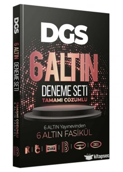 Dgs 6 Altın Çözümlü Deneme  Benim Hocam