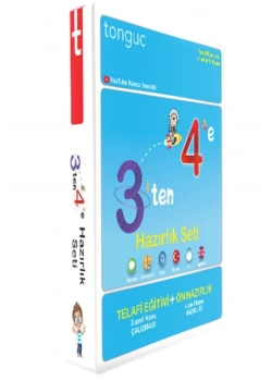 Tonguç 3 Ten 4 E Hazırlık Seti
