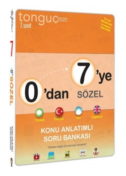 Tonguç 7.Sınıf 0 Dan 7 Ye Sözel Konu Anlatım Soru Bankası