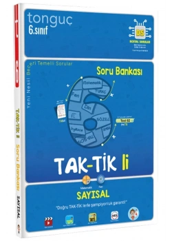 Tonguç 6.Sınıf Sayısal Taktikli Soru Bankası
