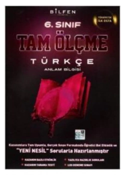 Bilfen 6.Sınıf Türkçe Tam Ölçme Dilbilgisi-Anlam Bilgisi
