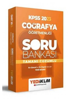 Kpss 2023 Coğrafya Öğretmenliği Soru Bankası  Yediiklim