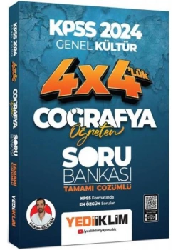 Kpss 2024 Gk Coğrafya 4 Çözümlü Soru Bankası Yediiklim