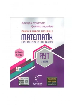 Karekök Ayt Matematik 1.Kitap Konu Anlatımlı Soru Bankası