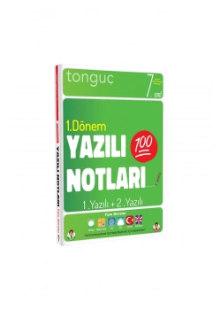 Tonguç 7.Sınıf 1.Dönem Yazılı Notları