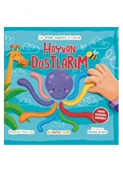 İlk Oyun Hamuru Kitabım Hayvan Dostlarım  Bikutu Oyun