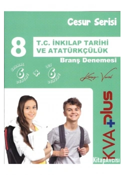 Kva 8.Sınıf İnkilap Tarihi Branş Denemesi Cesur Serisi