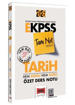 Yargı 2026 E-Kpss Tarih Özet Ders Notu Tam Not Serisi