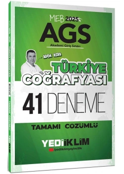 2025 Meb Ags Türkiye Coğrafyası 41 Çözümlü Deneme  Yediiklim