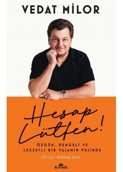 Hesap Lütfen  Vedat Milor  Kronik Yayın