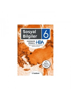 Tudem 6.Sınıf Sosyal Bilgiler Hba